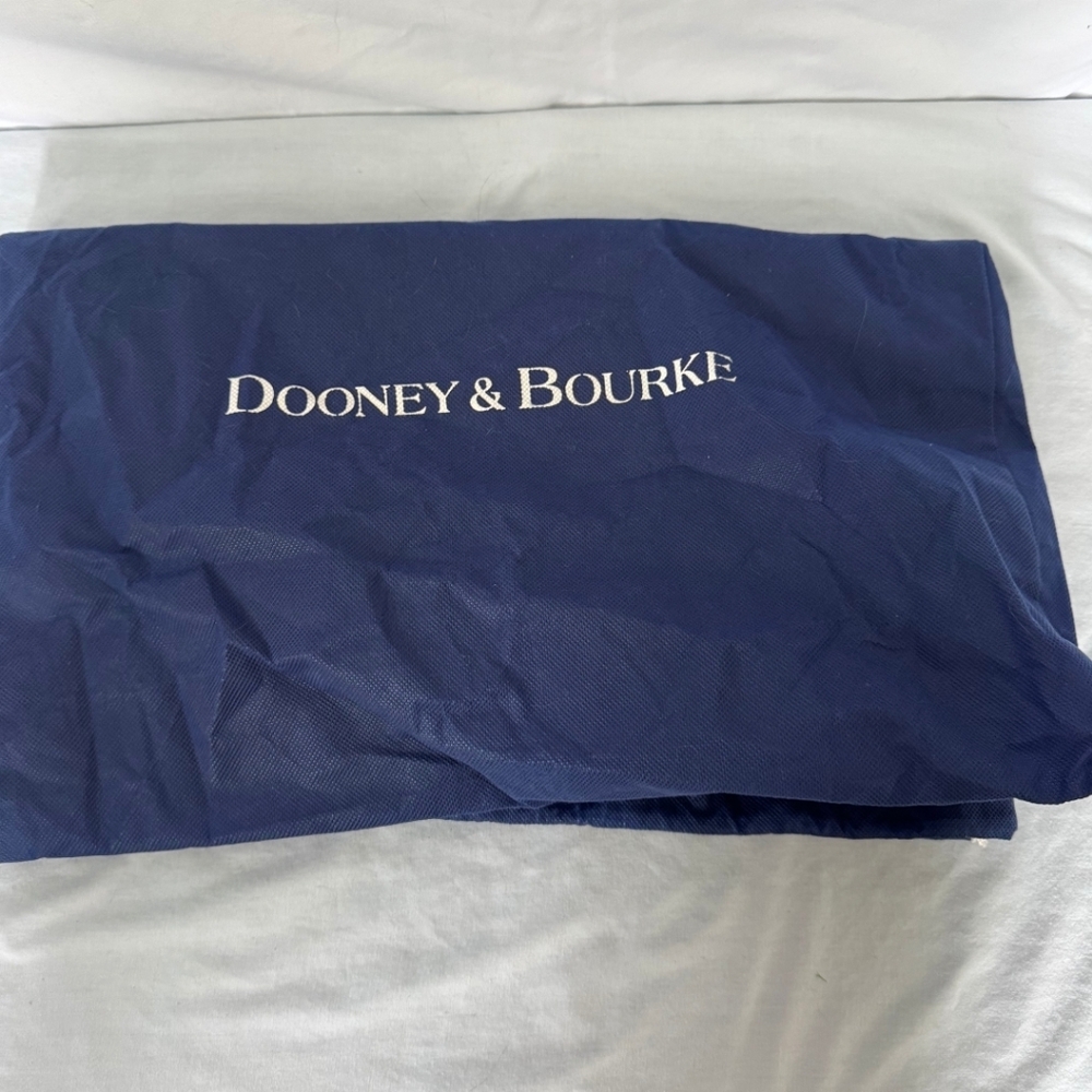 Dooney & Bourke Charlston Brown Leather Tote - Picture 8 of 8